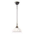 Kolarz 731.30.27 - Κρεμαστό φωτιστικό οροφής NONNA 1xE27/75W/230V διάμετρος 30 cm πράσινο