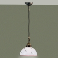Kolarz 731.30.69 - Κρεμαστό φωτιστικό οροφής NONNA 1xE27/75W/230V διάμετρος 20 cm κόκκινο