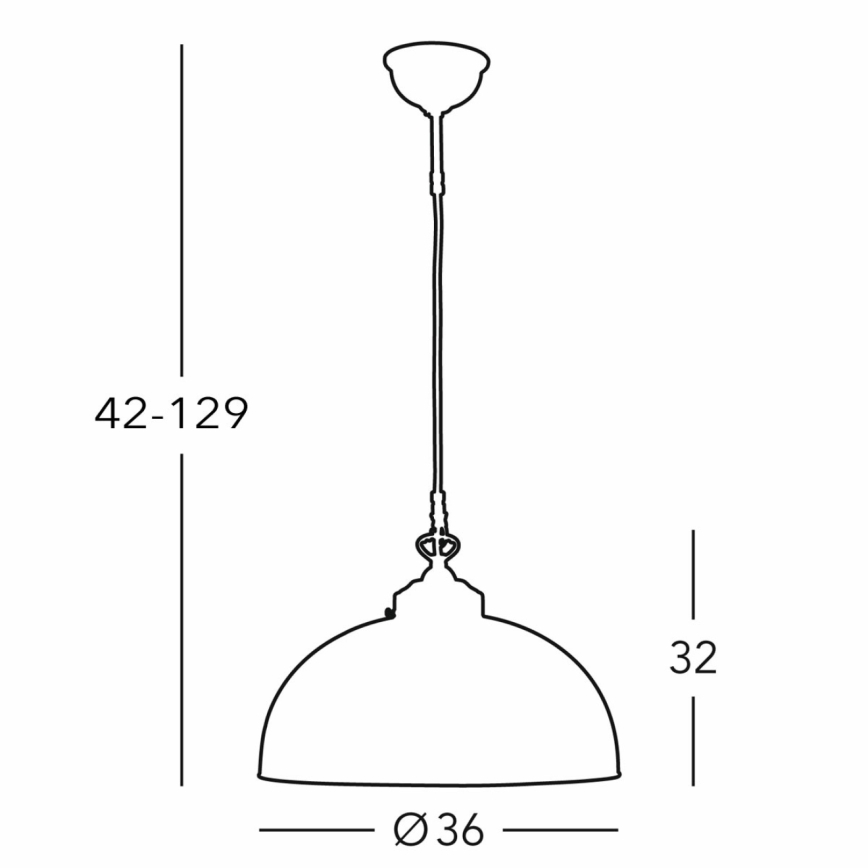Kolarz 731.32.102 - Κρεμαστό φωτιστικό οροφής NONNA 1xE27/75W/230V διάμετρος 36 cm ελάφι πράσινο
