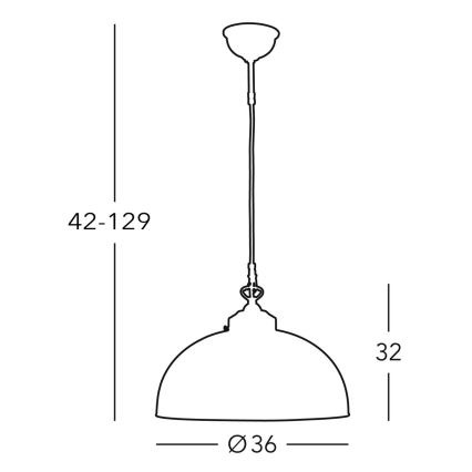 Kolarz 731.32.18 - Κρεμαστό πολύφωτο με σύρμα NONNA 1xE27/75W/230V μπλε