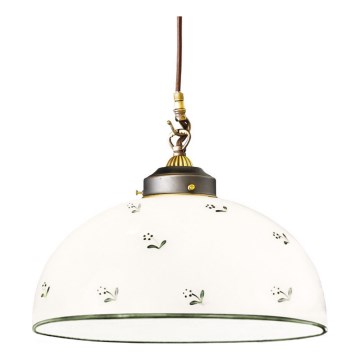 Kolarz 731.32.28 - Κρεμαστό φωτιστικό οροφής NONNA 1xE27/75W/230V διάμετρος 36 cm πράσινο