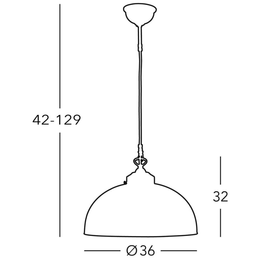 Kolarz 731.32.55 - Πολύφωτο με σύρμα NONNA 1xE27/75W/230V