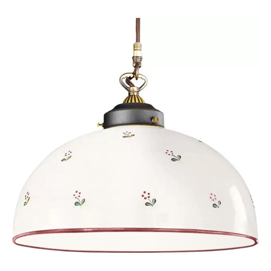 Kolarz 731.32.77 - Κρεμαστό φωτιστικό οροφής NONNA 1xE27/75W/230V διάμετρος 36 cm κόκκινο