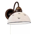 Kolarz 731.61.16 - Λάμπα τοίχου NONNA 1xE27/75W/230V μπλε