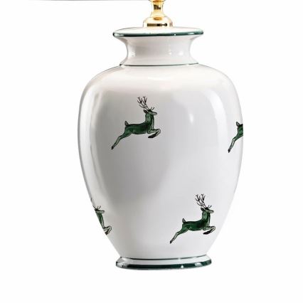 Kolarz 731.70W.100 - Επιτραπέζιο φωτιστικό NONNA 1xE27/100W/230V λευκό