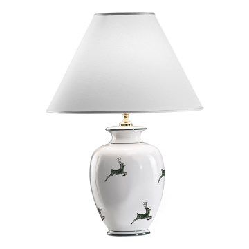 Kolarz 731.70W.100 - Επιτραπέζιο φωτιστικό NONNA 1xE27/100W/230V λευκό