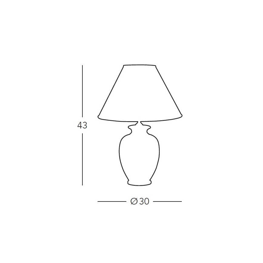 Kolarz 731.70W - Λαμπατέρ NONNA 1xE27/100W/230V λευκό