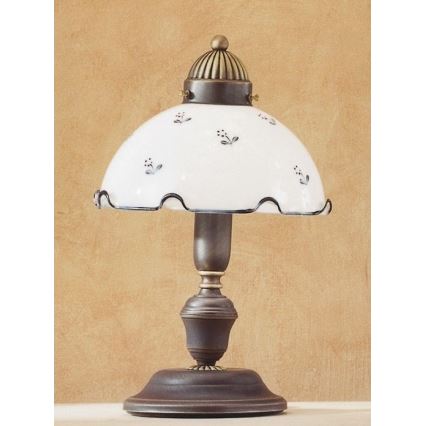 Kolarz 731.73.17 - Επιτραπέζιο φωτιστικό NONNA 1xE27/75W/230V, μπλε