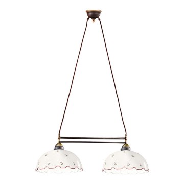 Kolarz 731.82.71 - Φωτιστικό οροφής με καλώδιο NONNA 2xE27/75W/230V