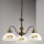 Kolarz 731.83.126 - Κρεμαστό φωτιστικό οροφής NONNA 3xE27/75W/230V λεμόνια