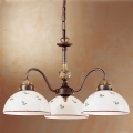 Kolarz 731.83.69 - Κρεμαστό φωτιστικό οροφής NONNA 3xE27/75W/230V κόκκινο