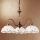 Kolarz 731.83.70 - Φωτιστικό οροφής με αλυσίδα NONNA 3xE27/75W/230V κόκκινο