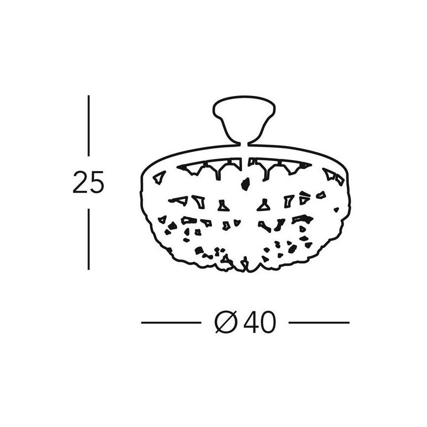 Kolarz 960.16K.5 - Κρυστάλλινο πολύφωτο VALERIE 6xE14/40W/230V