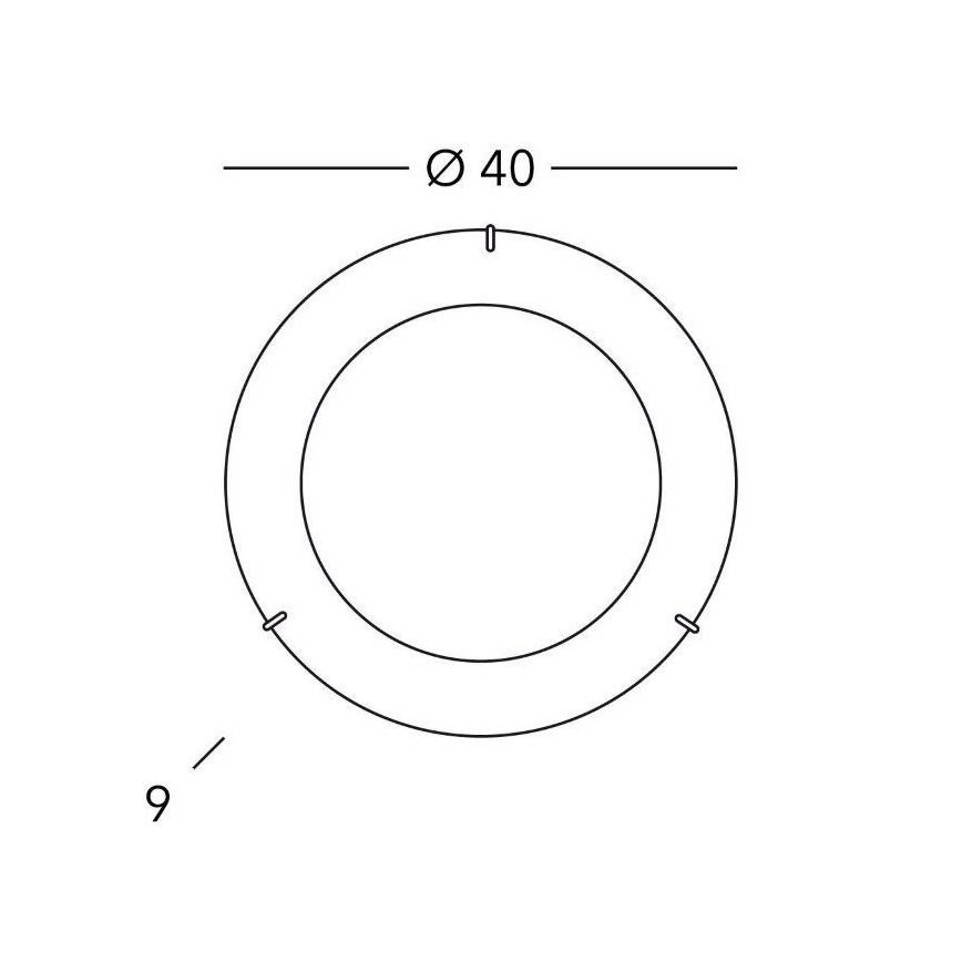 Kolarz A1306.12.3 - Φωτιστικό οροφής MOON 2xE27/60W/230V