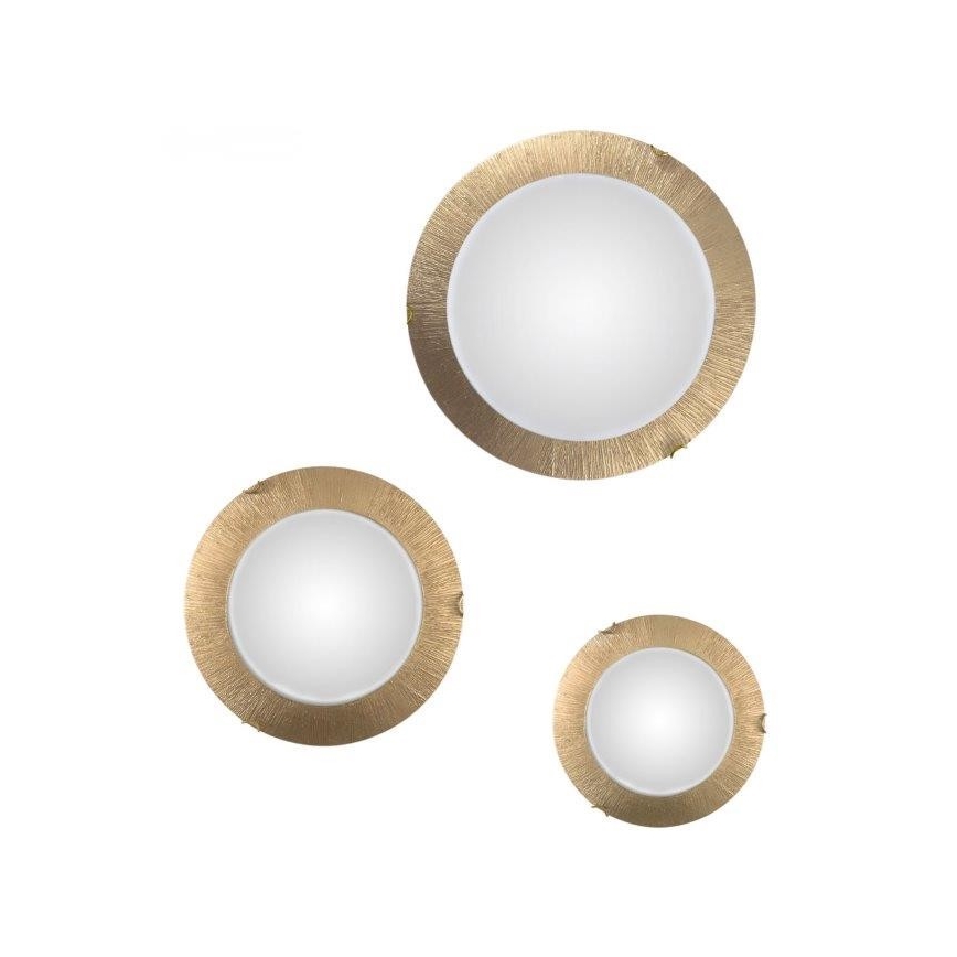 Kolarz A1306.13.3.SunAu - Φωτιστικό οροφής MOON 3xE27/60W/230V