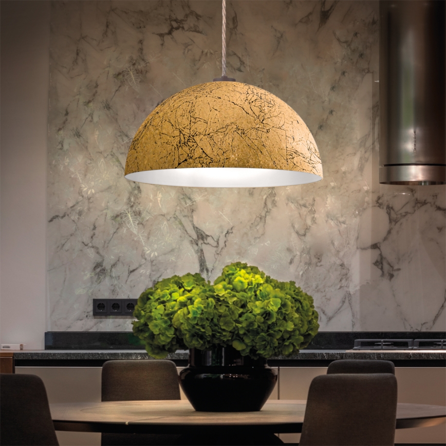 Kolarz A1339.31.Co.VinAu/40 - Φωτιστικό οροφής με καλώδιο CULT 1xE27/100W/230V διάμετρος 40 εκ. χρυσό