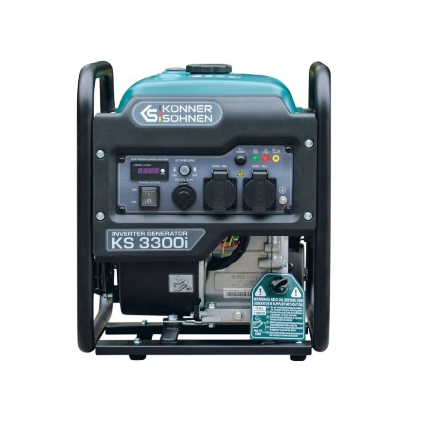 Könner & Söhnen 12111 - Γεννήτρια βαλιτσάκι Inverter KS 3300i 3300W