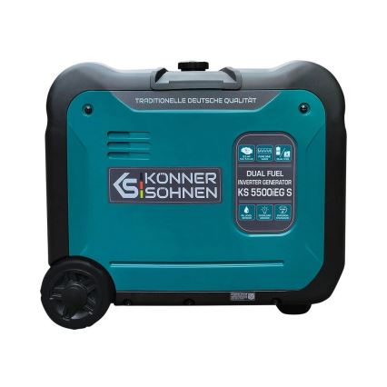 Könner & Söhnen 13046 - Γεννήτρια βενζίνης/υγραερίου Inverter KS 5500iEG S 5500W
