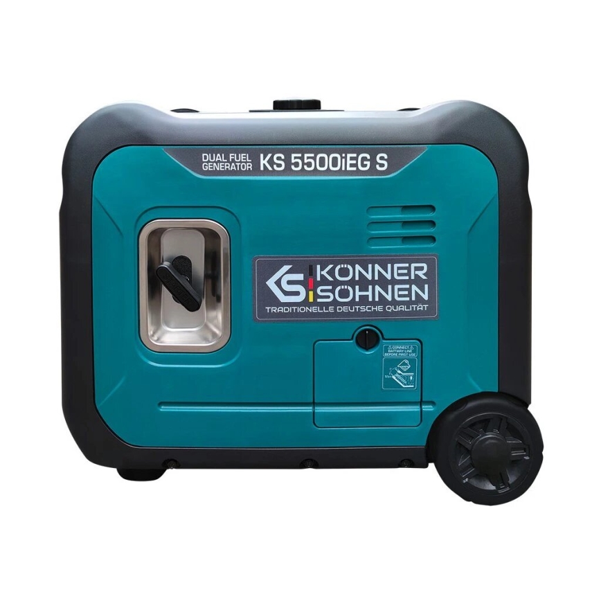 Könner & Söhnen 13046 - Γεννήτρια βενζίνης/υγραερίου Inverter KS 5500iEG S 5500W