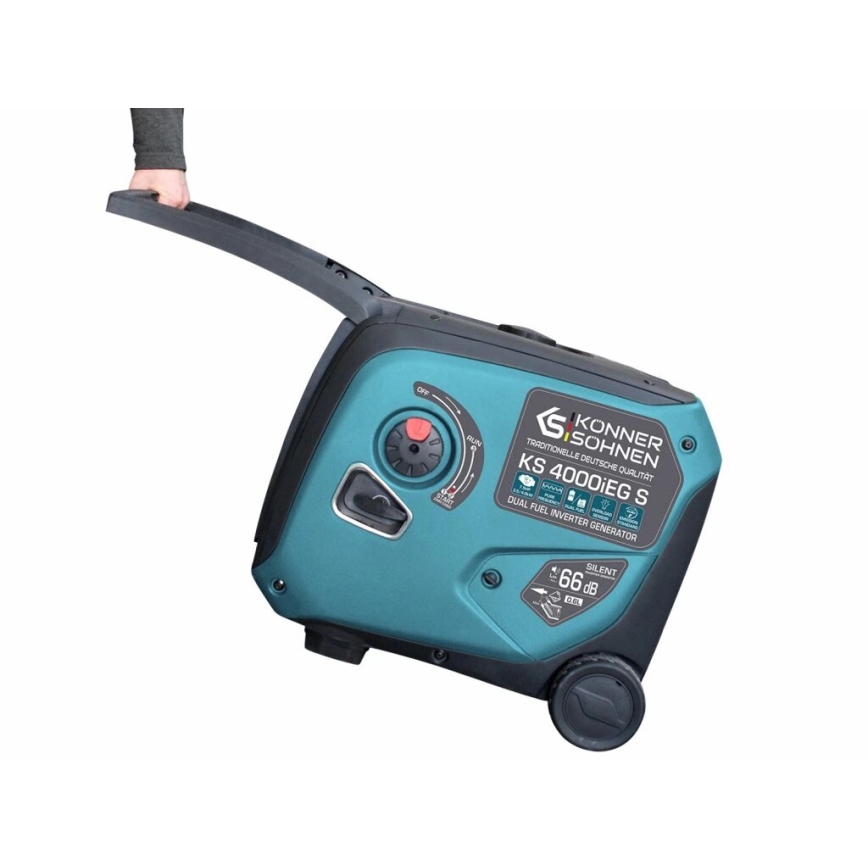 Könner & Söhnen 5106 - Γεννήτρια βενζίνης/υγραερίου Inverter KS 4000iEG S 4000W