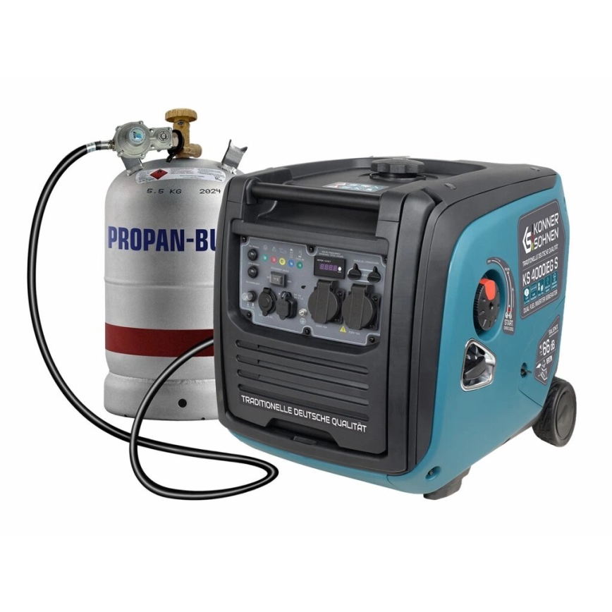 Könner & Söhnen 5106 - Γεννήτρια βενζίνης/υγραερίου Inverter KS 4000iEG S 4000W