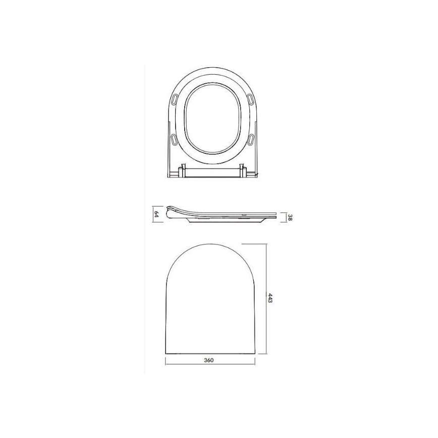 Επιτοίχιο WC CITY OVAL + κάθισμα WC SoftClose CITY OVAL + πλήκτρο έκπλυσης SIGMA + εντοιχιζόμενο πλαίσιο + μονωτικό υπόστρωμα