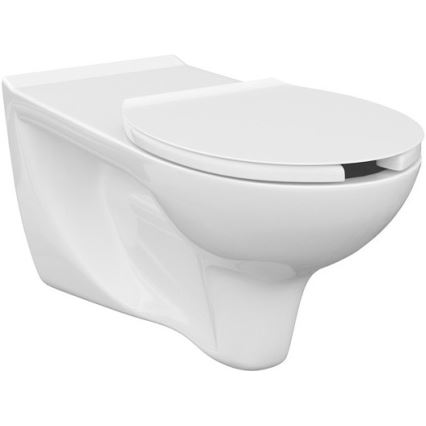 Προσβάσιμη κρεμαστή λεκάνη WC ETIUDA + κάθισμα WC ETIUDA + πλακέτα έκπλυσης SIGMA + εντοιχιζόμενος μηχανισμός + μονωτικό υπόστρωμα