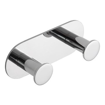 Κρεμάστρα 11,5x4,5 cm ανοξείδωτο ατσάλι/ασημί