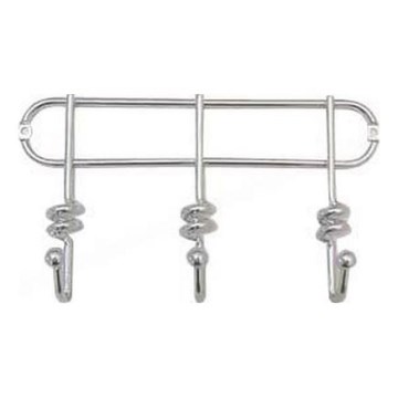 Κρεμάστρα τοίχου TWIST 13,3x25,3 εκ. γυαλιστερό χρώμιο