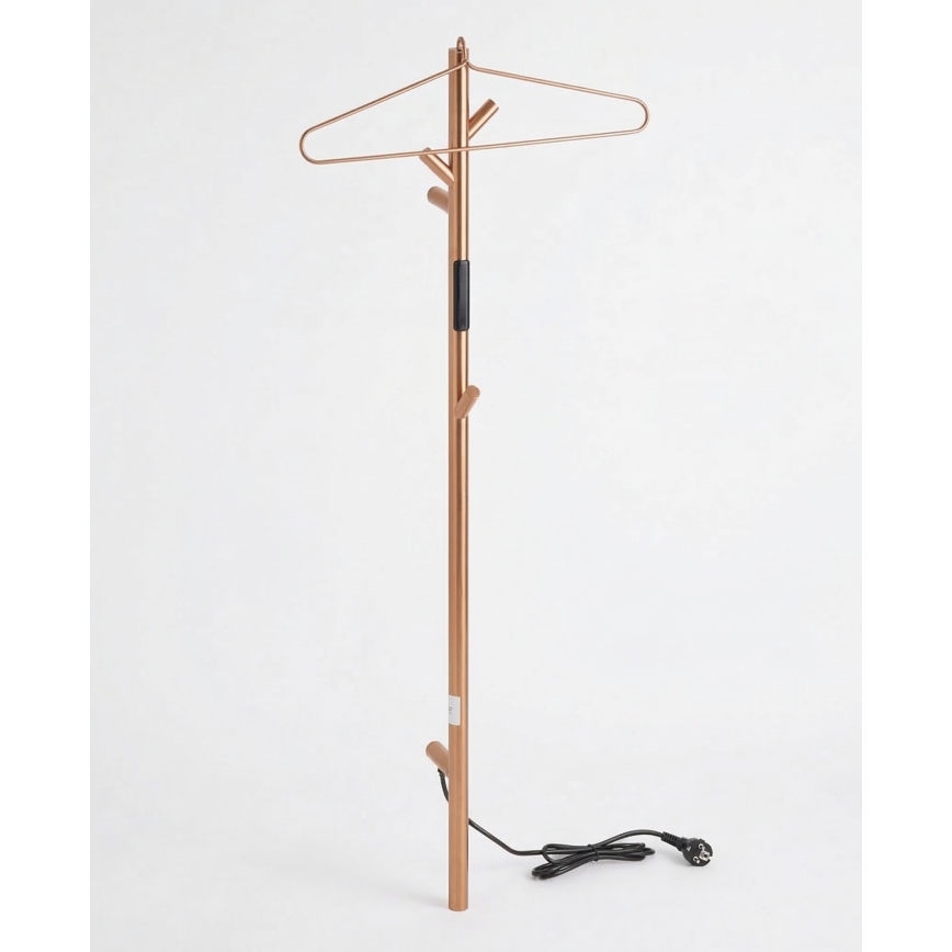 Κρεμάστρα για ηλεκτρικό στεγνωτήριο πετσετών 45x12,2 cm χάλκινη