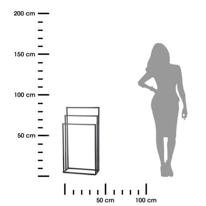 Κρεμάστρα μπάνιου 85x45 cm