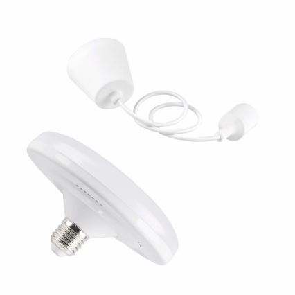 Κρεμαστό φως LED KIKI 1xE27/10W/230V λευκό