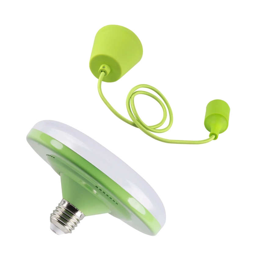 Κρεμαστό φως LED KIKI 1xE27/10W/230V πράσινο