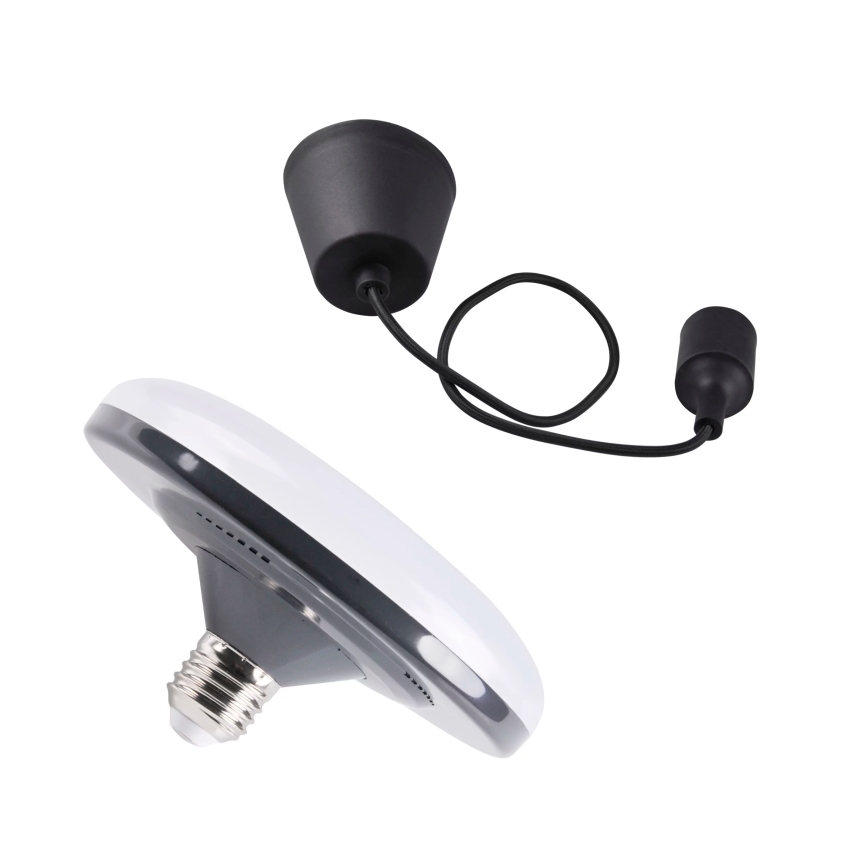 Κρεμαστό φως LED KIKI 1xE27/10W/230V μαύρο