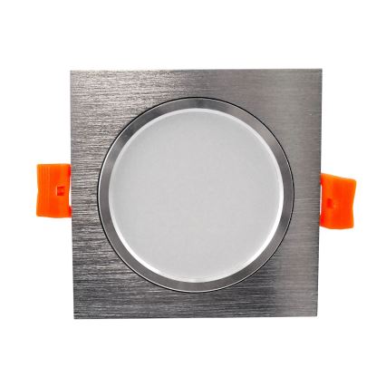 Κρεμαστό φως οροφής LED VENUS LED/7W/230V ασήμι γωνιακός