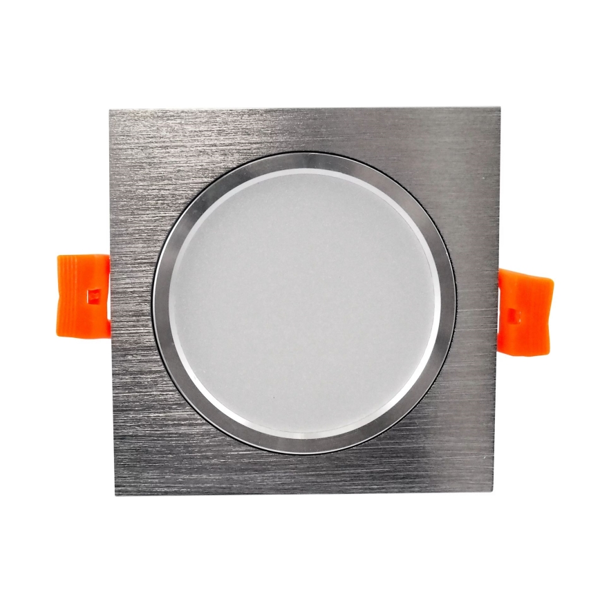 Κρεμαστό φως οροφής LED VENUS LED/7W/230V ασήμι γωνιακός