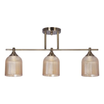 Κρεμαστό φωτιστικό 3xE14/60W/230V ορείχαλκος