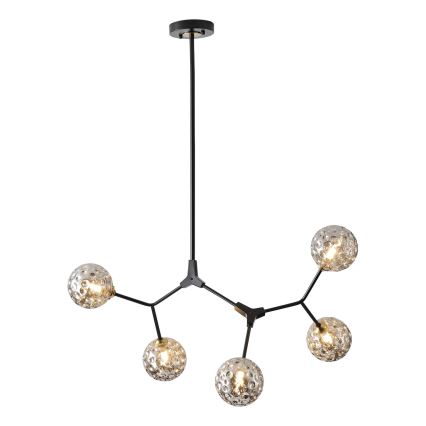 Κρεμαστό φωτιστικό 5xG9/15W/230V γκρι