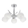 Κρεμαστό φωτιστικό AMOS 5xE27/40W/230V γυαλιστερό χρώμιο