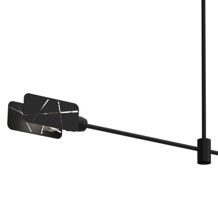 Κρεμαστό φωτιστικό ASTRA 2xE27/60W/230V μαύρο