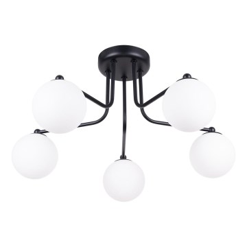 Κρεμαστό φωτιστικό ASTRAL 5xG9/8W/230V μαύρο