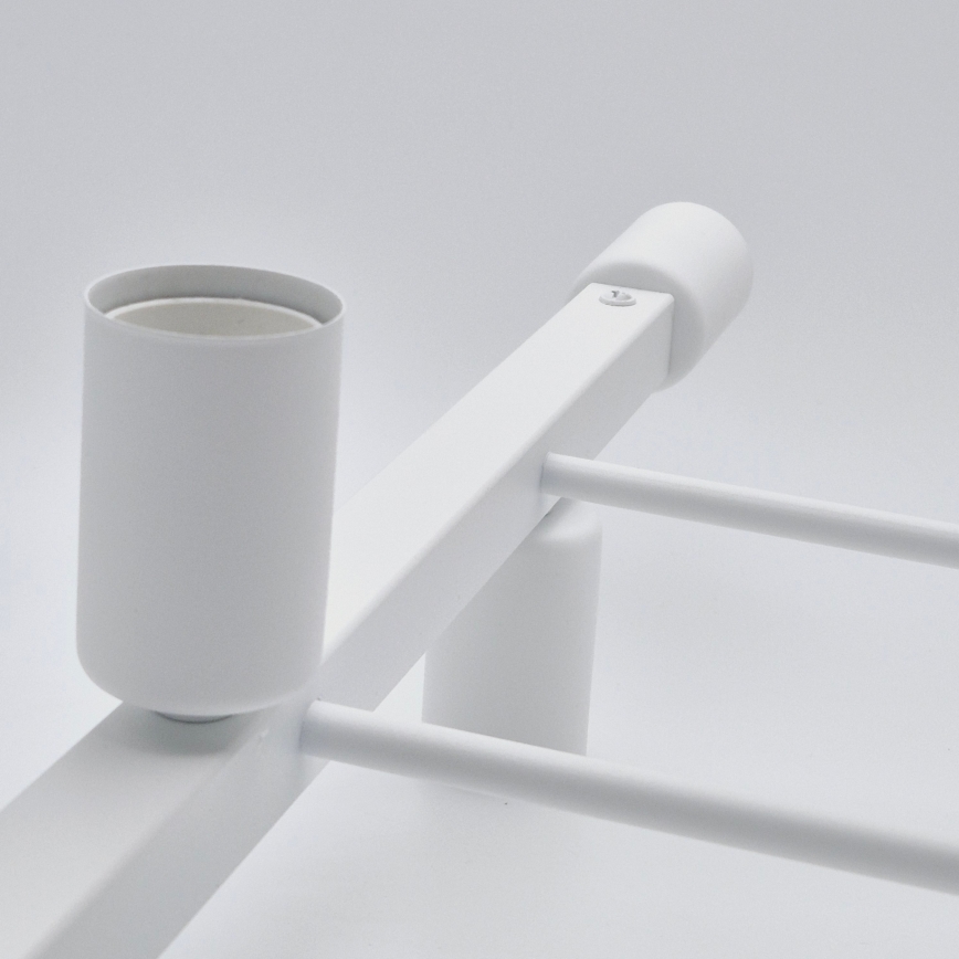 Κρεμαστό φωτιστικό ASTRID 4xE27/60W/230V λευκό