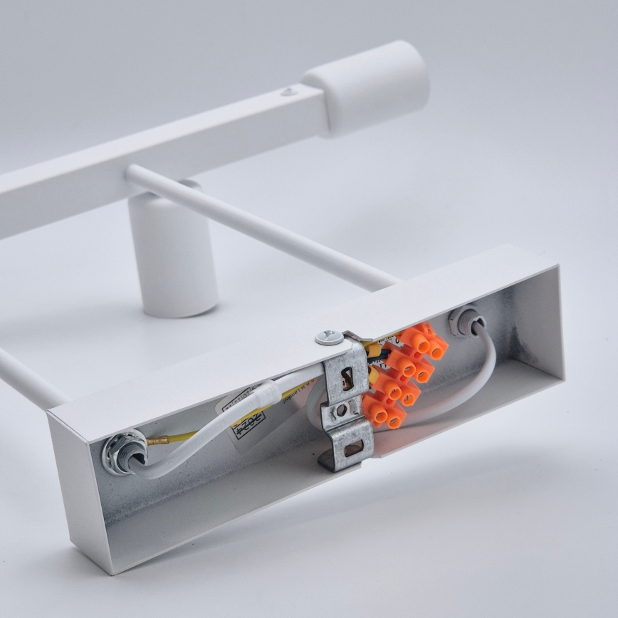 Κρεμαστό φωτιστικό ASTRID 4xE27/60W/230V λευκό