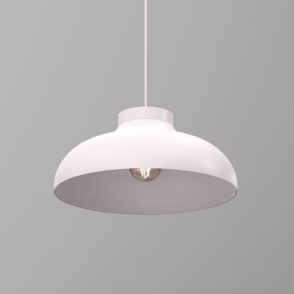 Κρεμαστό φωτιστικό BASCA με καλώδιο, 1xE27/15W/230V, σε κρεμ απόχρωση