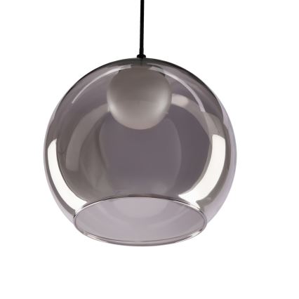 Κρεμαστό φωτιστικό BRIN με καλώδιο 1xG9/15W/230V καπνιστό μαύρο