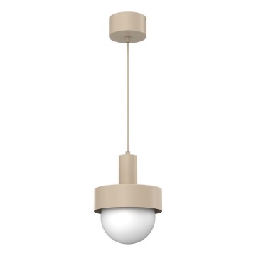 Κρεμαστό φωτιστικό CANAN με καλώδιο, 1xE27/15W/230V, διάμ. 20 εκ., μπεζ