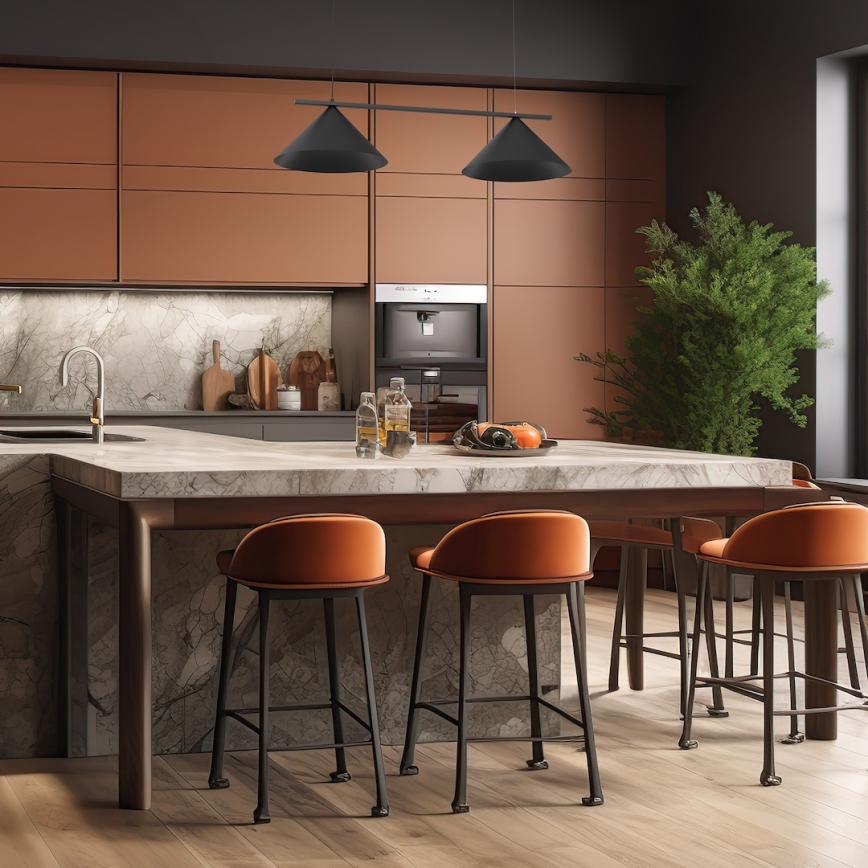 Κρεμαστό φωτιστικό CAPITAL με καλώδιο, 2xGX53/15W/230V, μαύρο