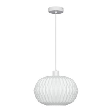 Κρεμαστό φωτιστικό CARSON με καλώδιο, 1xE27/40W/230V, λευκό