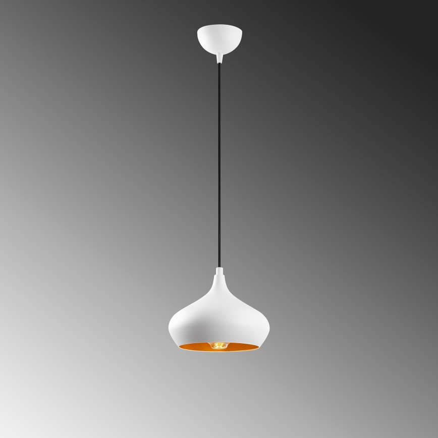 Κρεμαστό φωτιστικό DODO με καλώδιο, 1xE27/40W/230V, λευκό