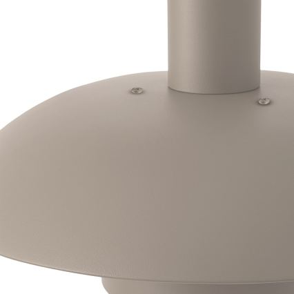 Κρεμαστό φωτιστικό FERRO με καλώδιο, 1xE27/15W/230V, γκρι